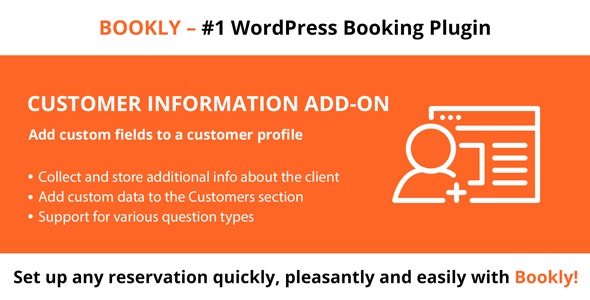 Bookly Customer Information (Add-on) v3.6插图