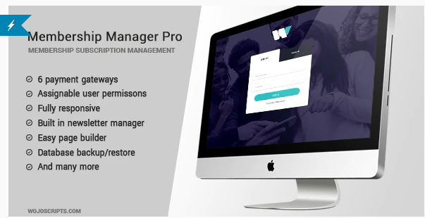 Membership Manager Pro V5.0.1（已汉化） – 会员用户管理系统插图