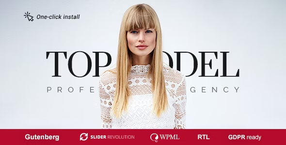 Top Model v1.1.5 – WordPress时尚模特主题插图