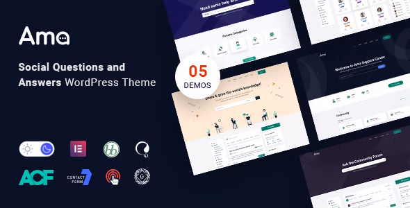 AMA v1.4.0 – WordPress bbPress 论坛主题插图