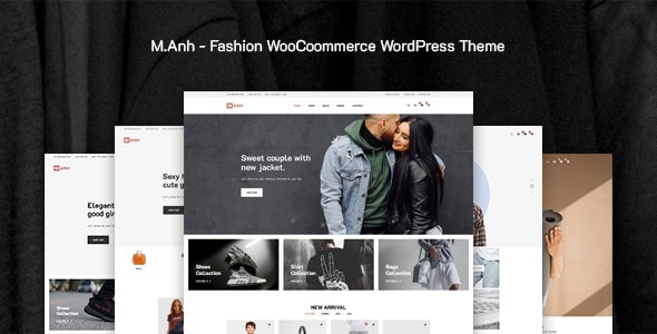 M.Anh v1.2 – WooCoommerce WordPress 时尚主题插图