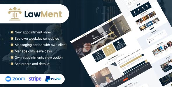 LawMent v2.5 – 基于 SaaS 的多律师预约系统插图
