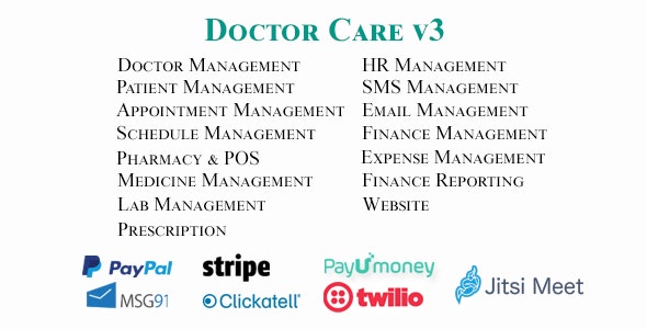 Doctor Care v26 May 2022 – 诊断中心/医生室管理系统插图