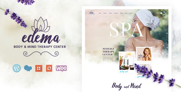 Edema v1.0.9 – Wellness & Spa WordPress 主题插图