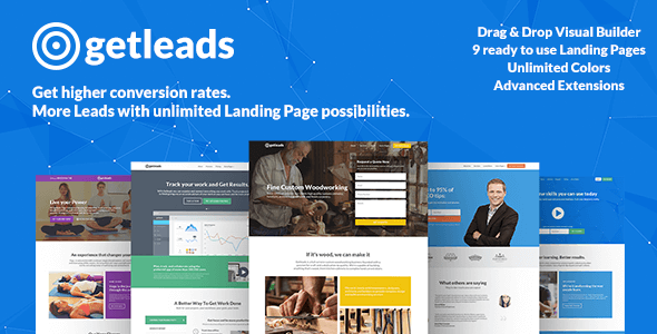 Getleads High v2.4- 高性能登陆页面 WordPress 主题插图