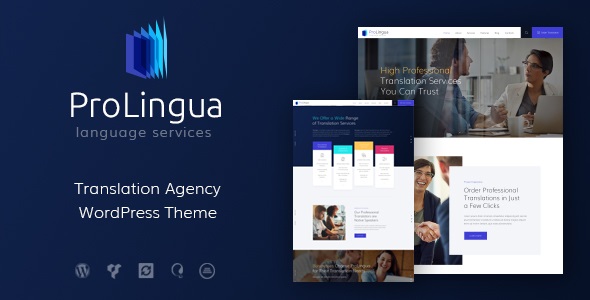 ProLingua v1.1.9 – WordPress 翻译服务主题插图