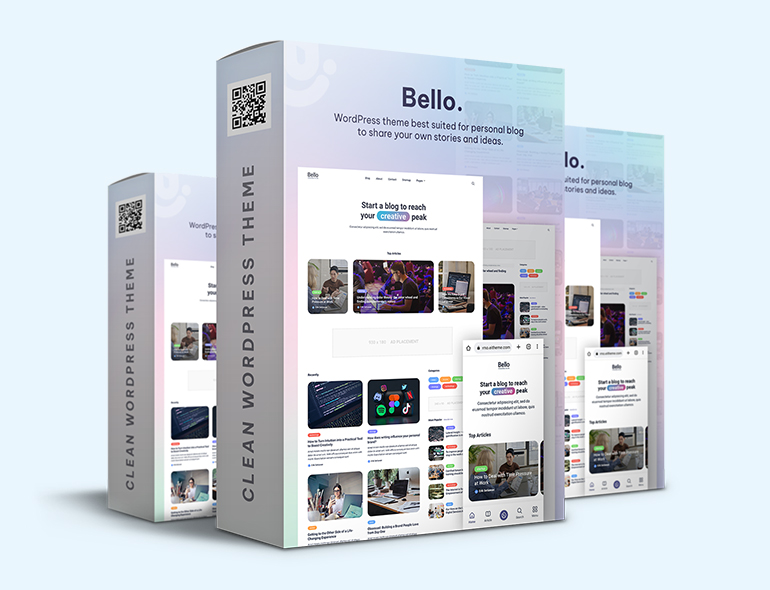 Bello v1.1.2 – 个人博客主题插图