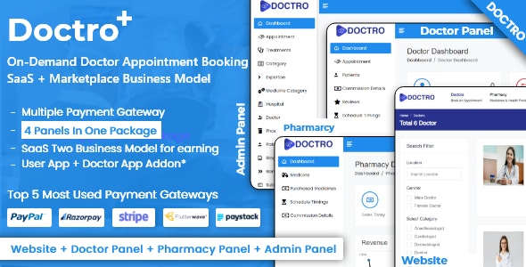 On-Demand Doctor Appointment Booking SaaS Marketplace Business Model v6.0.0 - 按需医生预约插图