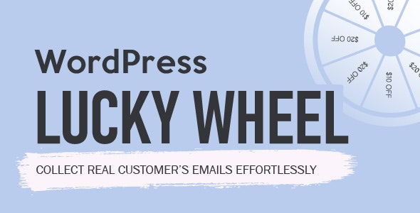 WordPress Lucky Wheel v1.2.11（已汉化） – 幸运轮盘旋转抽奖插件