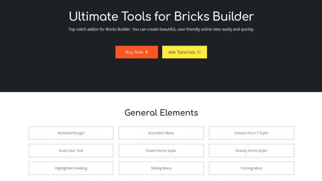 Bricks Ultimate v2.2.9(慎用) – Ultimate Tools for Bricks Builder