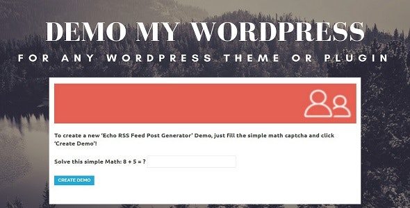 Demo My WordPress v1.0.9.1（已汉化） – Temporary WordPress Install Creator插图