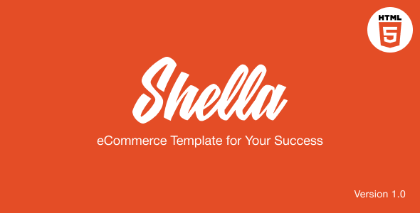 Shella v1.1.1 – 电子商务 HTML 模板，响应式，多用途插图
