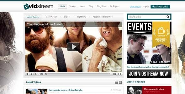 Film Streaming Site Templates 1 June 2021 – 电影流媒体网站模板插图