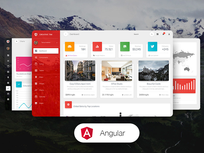 Material Dashboard Pro Angular v2.7.0插图