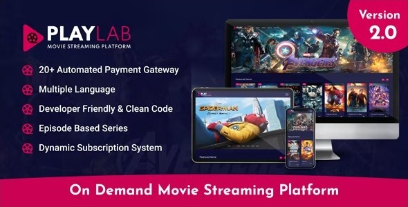 PlayLab v3.2（已汉化） – 点播电影流媒体平台