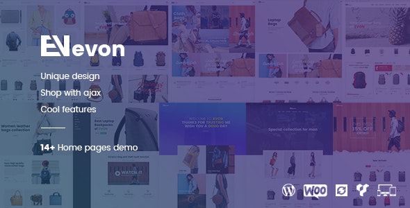 Evon v3.2 – 包店 WooCommerce WordPress 主题插图
