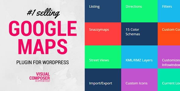 WP MAPS PROv5.8.5 –  WordPress 谷歌地图插件插图