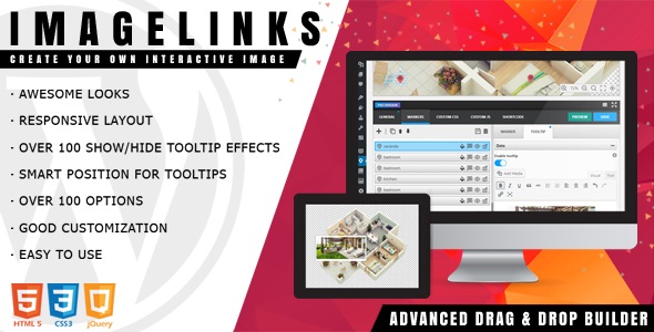 ImageLinks v1.6.0 – WordPress交互式图像生成器插图