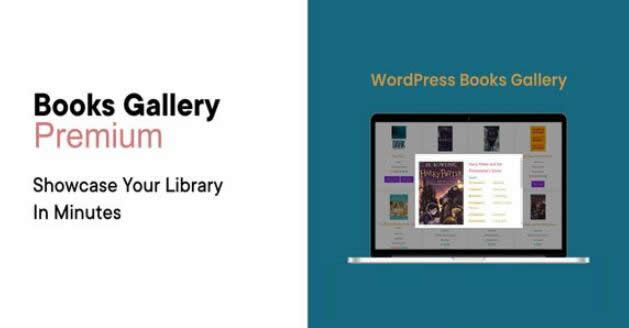 WordPress Books Gallery (Premium) v4.4.4(已汉化)