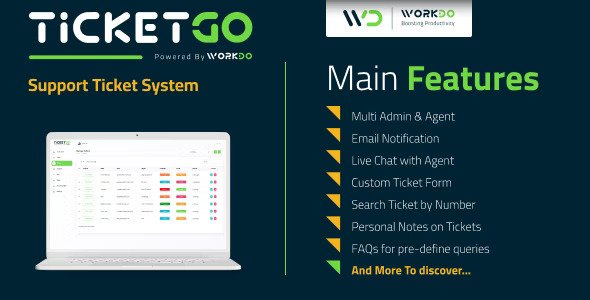 TicketGo v5.9（已汉化97%） – 工单系统源码