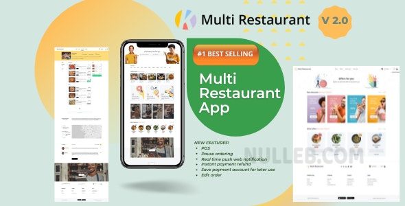 Karenderia Multiple Restaurant System v2.0.6 – 多餐厅会员系统