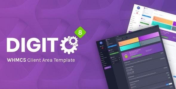 Digit v3.1.0 – 响应式 WHMCS 客户区模板插图