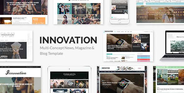 INNOVATION v5.9 – 多概念新闻、杂志和博客主题插图