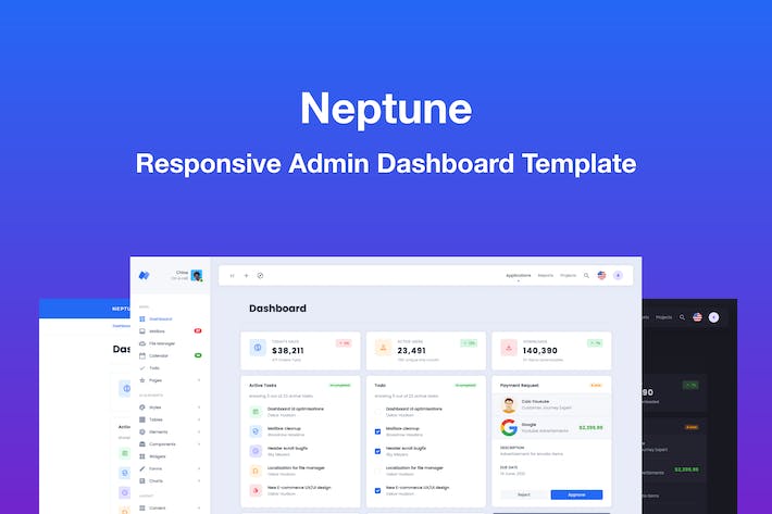 Neptune – Multi-Purpose Bootstrap 5 Admin Dashboard Template v1.2插图