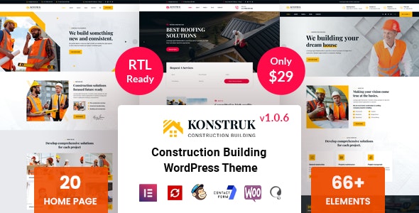 Konstruk v1.1.1 – 建设 WordPress 主题插图