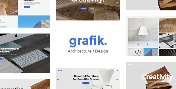 Grafik v3.3 – 建筑和设计组合主题插图