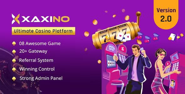 Xaxino v3.1 – Ultimate Casino Platform插图