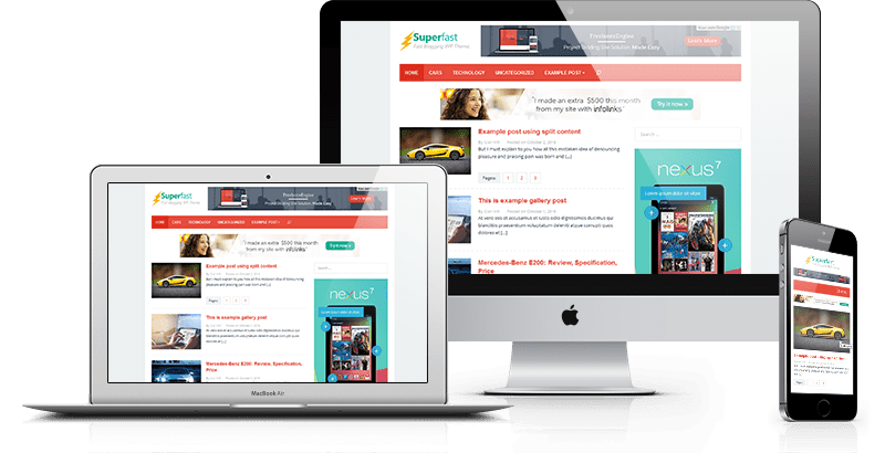 Superfast WordPress Theme v.2.1插图