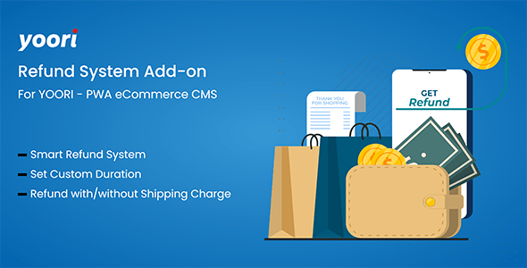 Refund System Add-on for YOORI PWA eCommerce v1.0插图