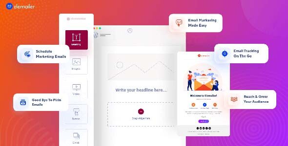 Elmailer v4.1.9(已汉化) – Elementor 电子邮件模板生成器