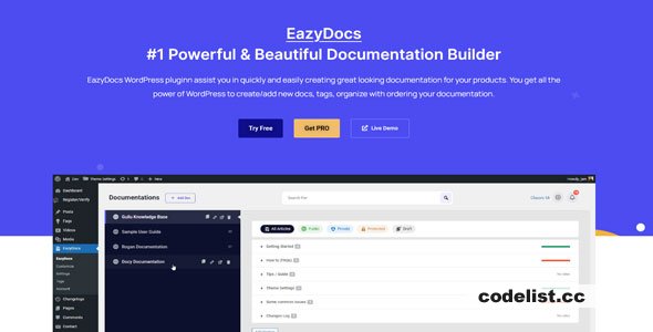 EazyDocs Pro (Premium) v2.0.6(已汉化)