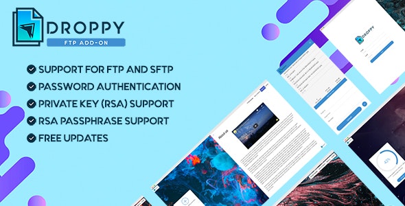 FTP Addon v2.0.4 – Droppy 在线文件传输和共享插图
