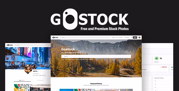 GoStock v5.6（已汉化） – 免费和高级图片源码插图