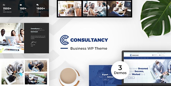 Consultancy v18.1 – 商务咨询WordPress主题插图