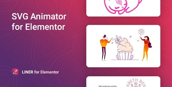 Liner v1.0.2 – SVG Animation for Elementor插图