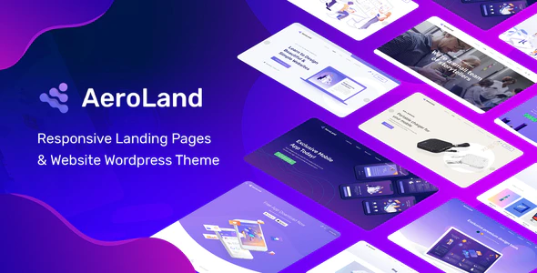 AeroLand v1.6.6 – App登陆软件建站WordPress主题插图