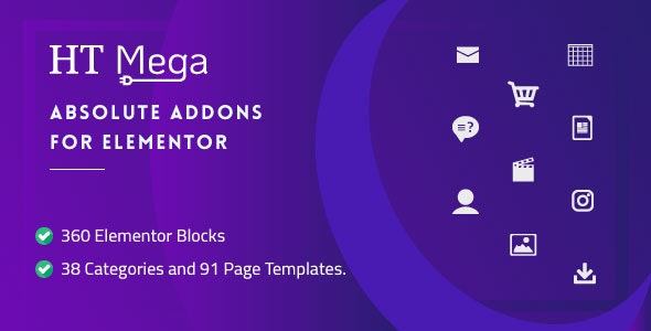 HT Mega Pro v2.0.27 – Absolute Addons for Elementor Page Builder插图