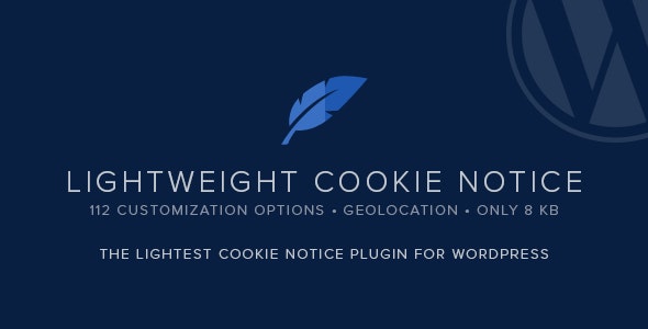 Lightweight Cookie Notice v.1.39 – 轻量级 Cookie 通知插图