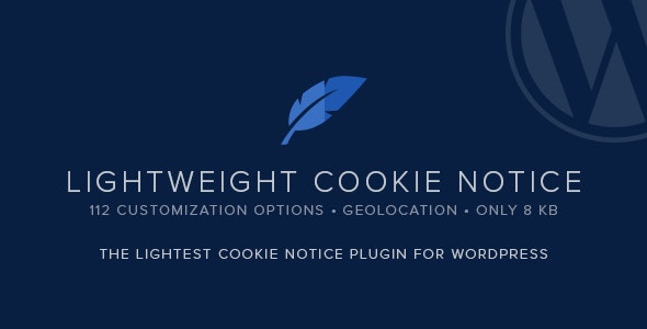 Lightweight Cookie Notice v.1.34 - 轻量级 Cookie 通知插图