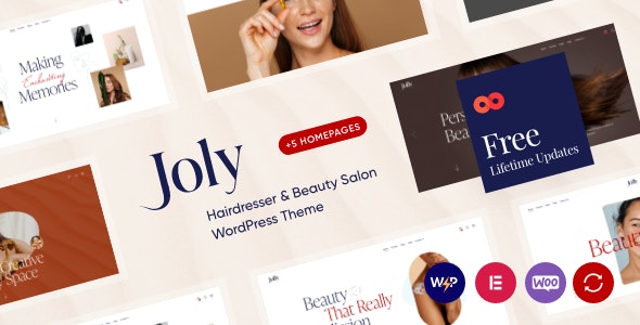 Joly v1.3 – Hairdresser & Beauty Salon WordPress Theme插图