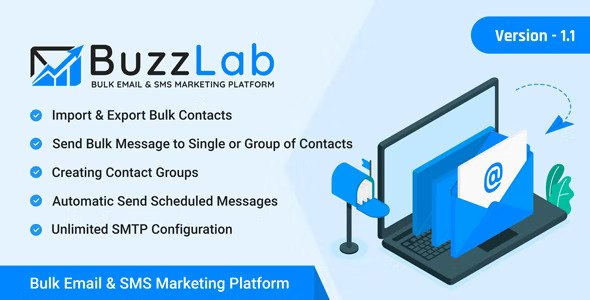 BuzzLab v2.1 – 批量电子邮件和短信营销平台插图