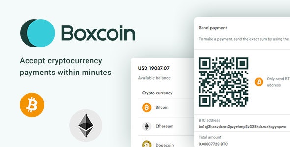 Boxcoin v1.2.8（已汉化） – WooCommerce加密货币支付插件
