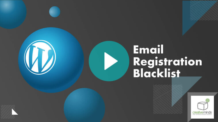 CM E-Mail Registration Blacklist Pro v1.6.3 – WordPress 邮箱注册黑名单和域黑白名单插件插图