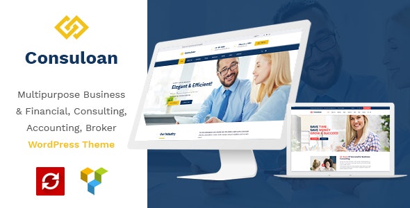 Consuloan v1.1.3 – WordPress多用途咨询主题插图