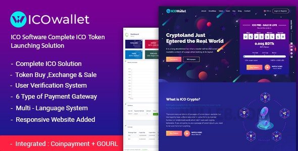 ICOWallet v3.0 – ICO 脚本 | 完整的 ICO 软件和令牌启动解决方案插图