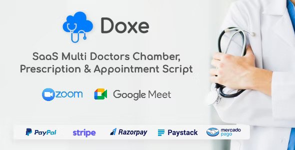 Doxe v2.2 – SaaS Doctors Chamber、处方和预约软件插图